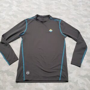 First Gear Shirt Mens Small Black Base Layer Outdoors 37.5